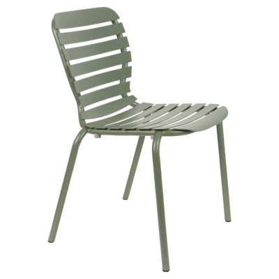 Zuiver Tuinstoel 'Vondel' Aluminium, kleur Groen Zuiver Tuinstoel 'Vondel' Aluminium, kleur Groen