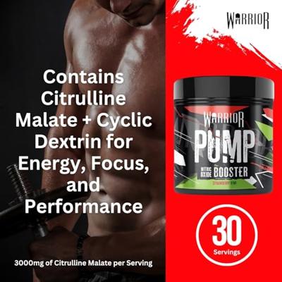 Warrior Pump Strawberry Kiwi (225 g) - thumbnail