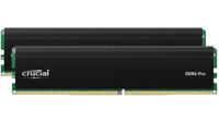 Crucial CP2K32G4DFRA32A Werkgeheugenset voor PC Retail DDR4 64 GB 2 x 32 GB 3200 MHz 288-pins DIMM CL22 CP2K32G4DFRA32A - thumbnail