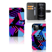 Apple iPhone 12 Pro Max | Book Case | Funky Triangle - thumbnail
