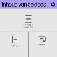 HP 4K USB-C Multiport Hub - thumbnail