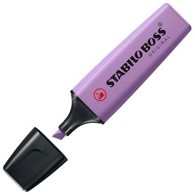 Markeerstift stabilo boss 70/ 162 wildfl grijs-vio Markeerstift stabilo boss 70/ 162 wildfl grijs-vio