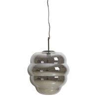 Light & Living Hanglamp 'Misty' 45cm, kleur Smoke/Mat Zwart - thumbnail