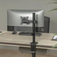 Maclean bureausteun voor LCD-monitor, enkele arm, VESA 75x75 en 100x100, 17-32", 9kg, MC-572N - thumbnail
