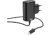 Hama Oplader Lightning 1 A Zwart - thumbnail