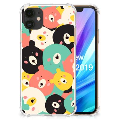 Apple iPhone 11 Stevig | Bumper Hoesje | Bears Apple iPhone 11 Stevig | Bumper Hoesje | Bears
