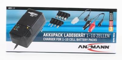 Ansmann ACS110 Stekkerlader 800 mA NiCd, NiMH