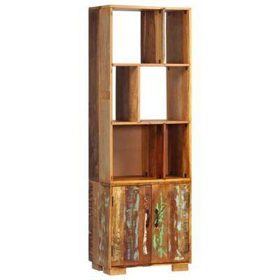 Boekenkast 60x35x180 cm massief gerecycled hout