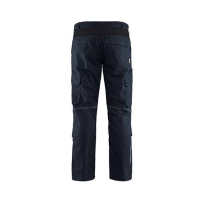 Blåkläder Industrie werkbroek stretch met kniezakken 14481832 | Donker marineblauw/Zwart | Maat 52 - 7330509758861 Blåkläder Industrie werkbroek stretch met kniezakken 14481832 | Donker marineblauw/Zwart | Maat 52 - 7330509758861