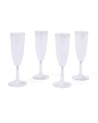 HEMA Champagneglazen plastic - 4 stuks