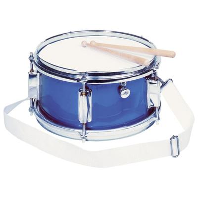 Goki metalen trommel blauw: met regelknop