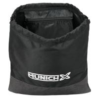 Rugtas met Koordjes Munich Topo Zwart 35 x 40 x 1 cm - thumbnail