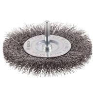 Bosch Accessories Schijfborstel, gegolfd, 100 mm, 0,2 mm, 10 mm, 4500 omw/min Bosch Power Tools Schacht-Ø 6 mm 1609200274 1 stuk(s) - thumbnail
