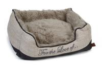 Designed by Lotte Dallam - Hondenmand - Beige"Grijs - 80x70x22 cm - thumbnail