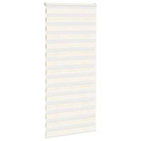 Zebra rolgordijn 100x200 cm stofbreedte 95,9 cm marmerbeige - thumbnail