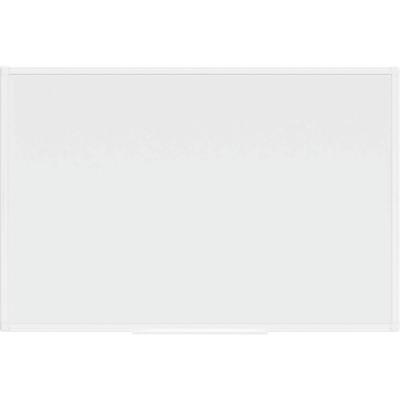 Maul Whiteboard MAULprimo (b x h) 90 cm x 60 cm Wit Kunststof coating Horizontaal- of verticaalformaat, Incl. opbergbakje
