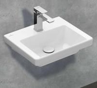 Fontein Villeroy & Boch Subway Met CeramicPlus Zonder Overloop 3.0 50x40x14.5 cm Wit Alpin - thumbnail