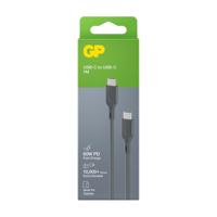 GP USB-laadkabel USB 2.0 USB-C stekker, USB-C stekker 1.00 m Grijs GPCBCC1PGYUSB252 - thumbnail