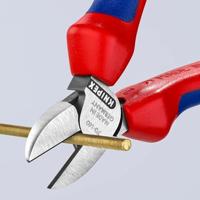 Knipex Zijsnijtang zwart geatramenteerd met meer-componentengrepen 140 mm - 7002140 - thumbnail