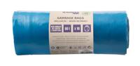 DONAU ECO vuilniszak, LDPE, 30 micron, 60 liter, blauw, rol van 10 stuks - thumbnail