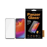 Panzerglass Displaybescherming (Case Friendly) met gekleurd frame in zwart - geschikt voor Samsung Galaxy A90 - thumbnail