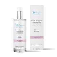 The Organic Pharmacy Rose & Chamomile Cleansing Milk 100ml Make-up verwijderaar en reiniger - thumbnail