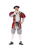 Koning Henry VIII kostuum deluxe - thumbnail