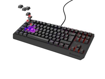 Toetsenbord Genesis Thor 230 TKL Zwart Qwerty Spaans