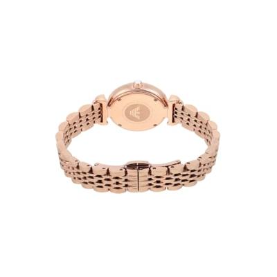 Emporio Armani AR11316 Horloge Gianni T-Bar staal rosekleurig 28 mm