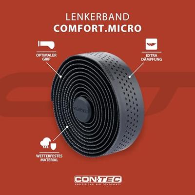 CONTEC stuurlint "comfort.micro" ct bar tape comfort.micro 200mm black