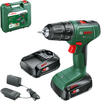 Bosch Groen EasyDrill 18V-40 | Accuschroefboormachine met twee standen | Incl. 2 Accu's en Lader - 06039D8005 - thumbnail