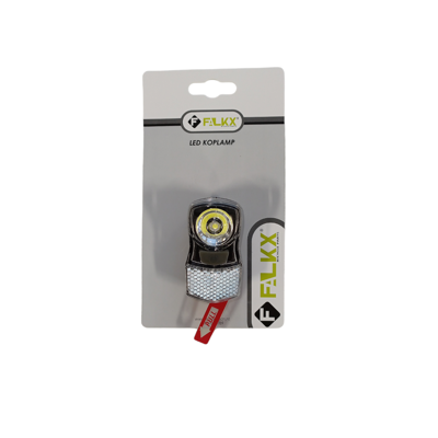 Falkx led koplamp incl. batterijen (hangverpakking)
