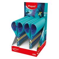 Schaar maped dragon 13cm display 24 stuks blauw - thumbnail