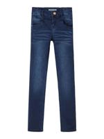 NAME IT KIDS skinny fit jeans NKFPOLLY dark denim - thumbnail