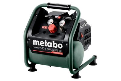 Metabo Power 160-5 18 LTX BL OF 18V Li-Ion accu compressor body | 8 bar | 120L/min | koolborstelloos - 601521850 Metabo Power 160-5 18 LTX BL OF 18V Li-Ion accu compressor body | 8 bar | 120L/min | koolborstelloos - 601521850