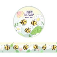 CutieSquad Washi tape - Kawaii Bees - thumbnail