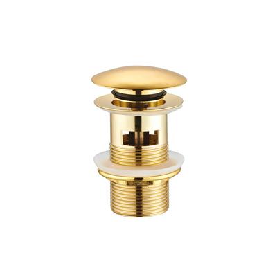 Afvoerplug BWS Design Wastafel Pop Up 76 mm Messing Goud