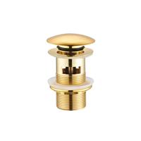 Afvoerplug BWS Design Wastafel Pop Up 76 mm Messing Goud - thumbnail