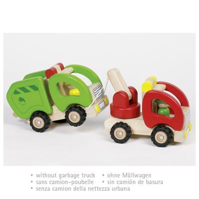 Goki houten takelwagen