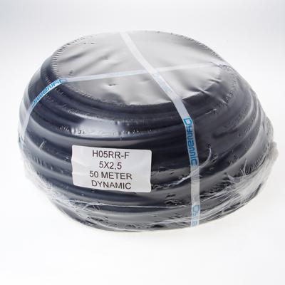 Kabel neopr.zwart 5x2.5 (50m)