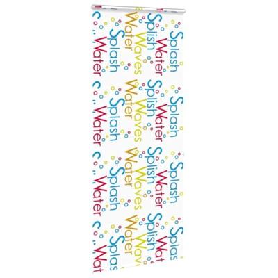 Doucherolgordijn met cassette 100x240 cm stofbreedte 96 cm