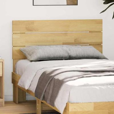 Hoofdbord 100 cm massief hout eiken - thumbnail