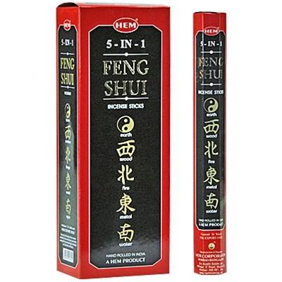 HEM Wierook Feng Shui 5 in 1 (6 pakjes) HEM Wierook Feng Shui 5 in 1 (6 pakjes)