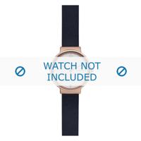 Horlogeband Skagen SKW2608 Leder Zwart 14mm - thumbnail