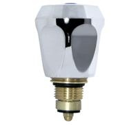 Kirchhoff Kraangreep, chroom, 1/2", met bovenste deel, markering blauw - 986151048 - thumbnail