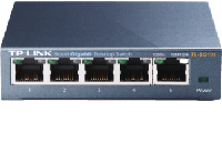 TP-Link TL-SG105 Unmanaged Gigabit Ethernet (10/100/1000) Zwart - thumbnail