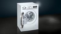 Siemens iQ700 WM6HXM90NL wasmachine Vrijstaand Voorbelading Wit 9 kg 1600 RPM A+++ - thumbnail