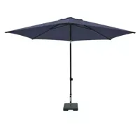 Madison Elba push-up parasol 300cm safier blue - thumbnail