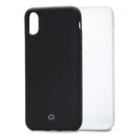 Mobilize Rubber Gelly Case Apple iPhone XR Matt Black - thumbnail