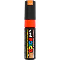 Uni-Posca Posca marker, afm pc-8k, lijndikte 8 mm, breed, fluo orange, 1 stuk - thumbnail